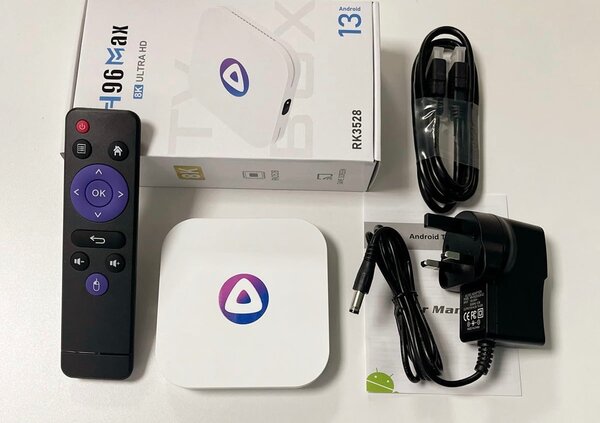 Box TV H96 Max 8k Android