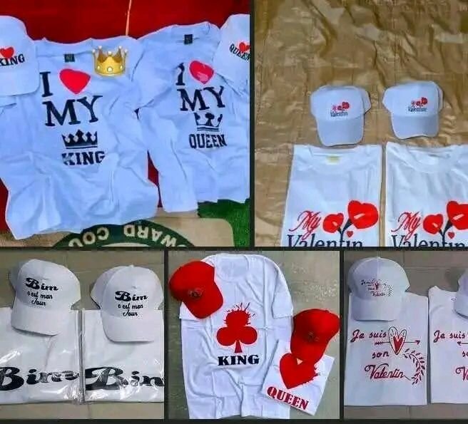 T-shirt Saint-Valentin Couple