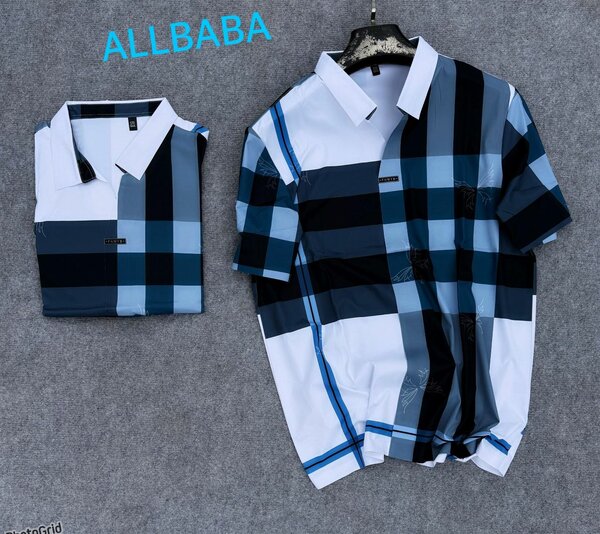 Chemises décontractées imprimées homme