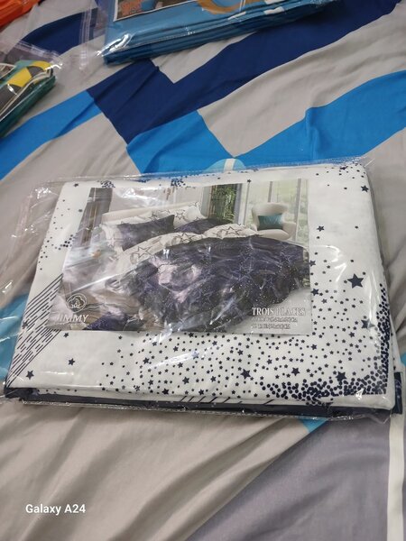 DRAP 100% COTON 3 PLACES