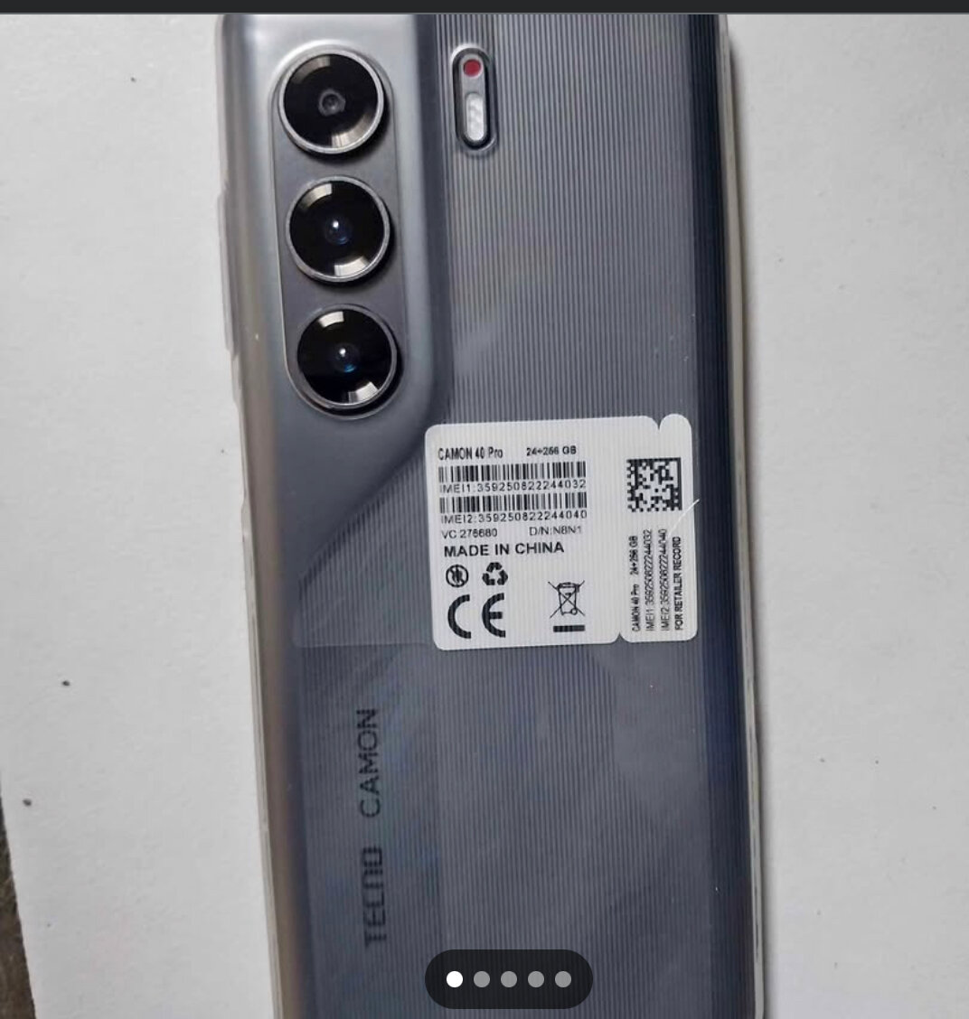 Tecno Camon 40 Pro Smartphone