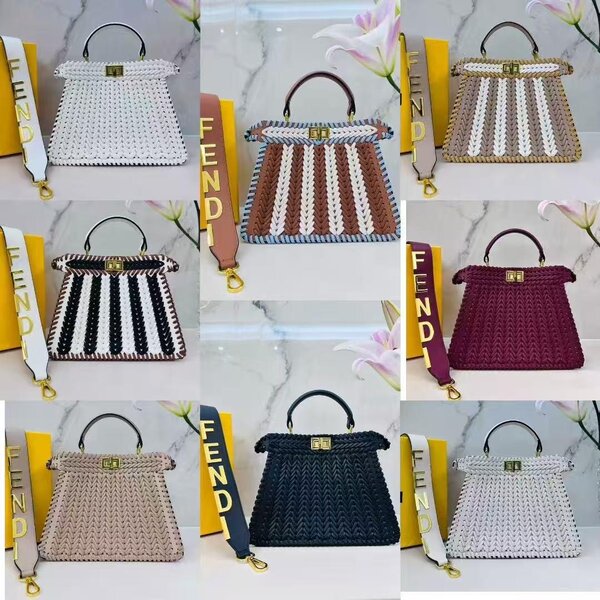 Sac à main tricoté élégant