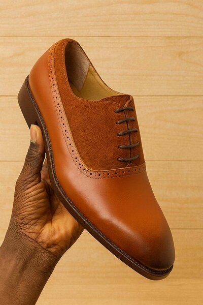 Chaussures habillées en cuir élégantes