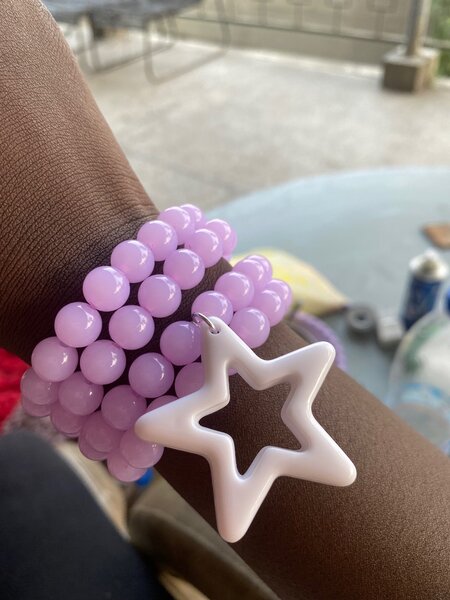 Bracelets colorés en perles