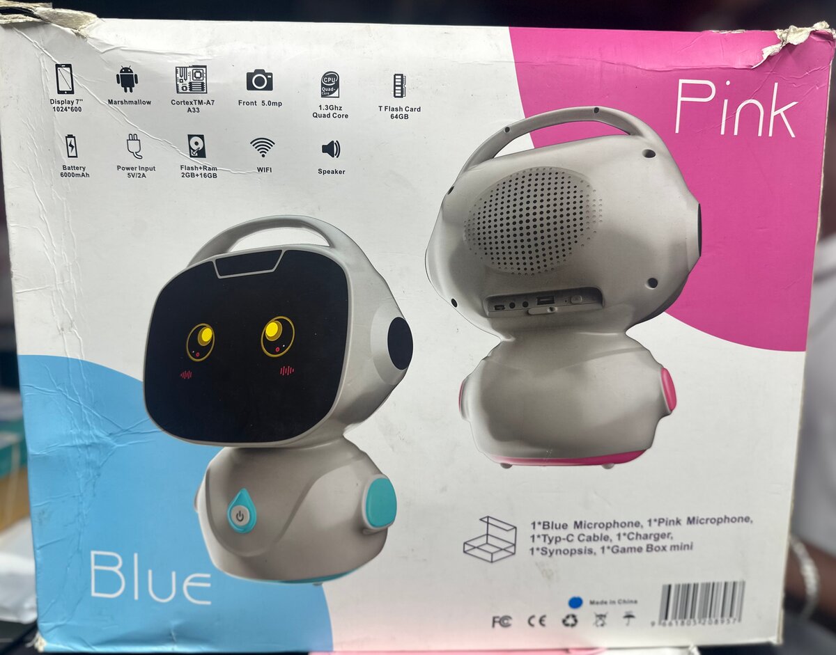 Interactive Kids Learning Robot