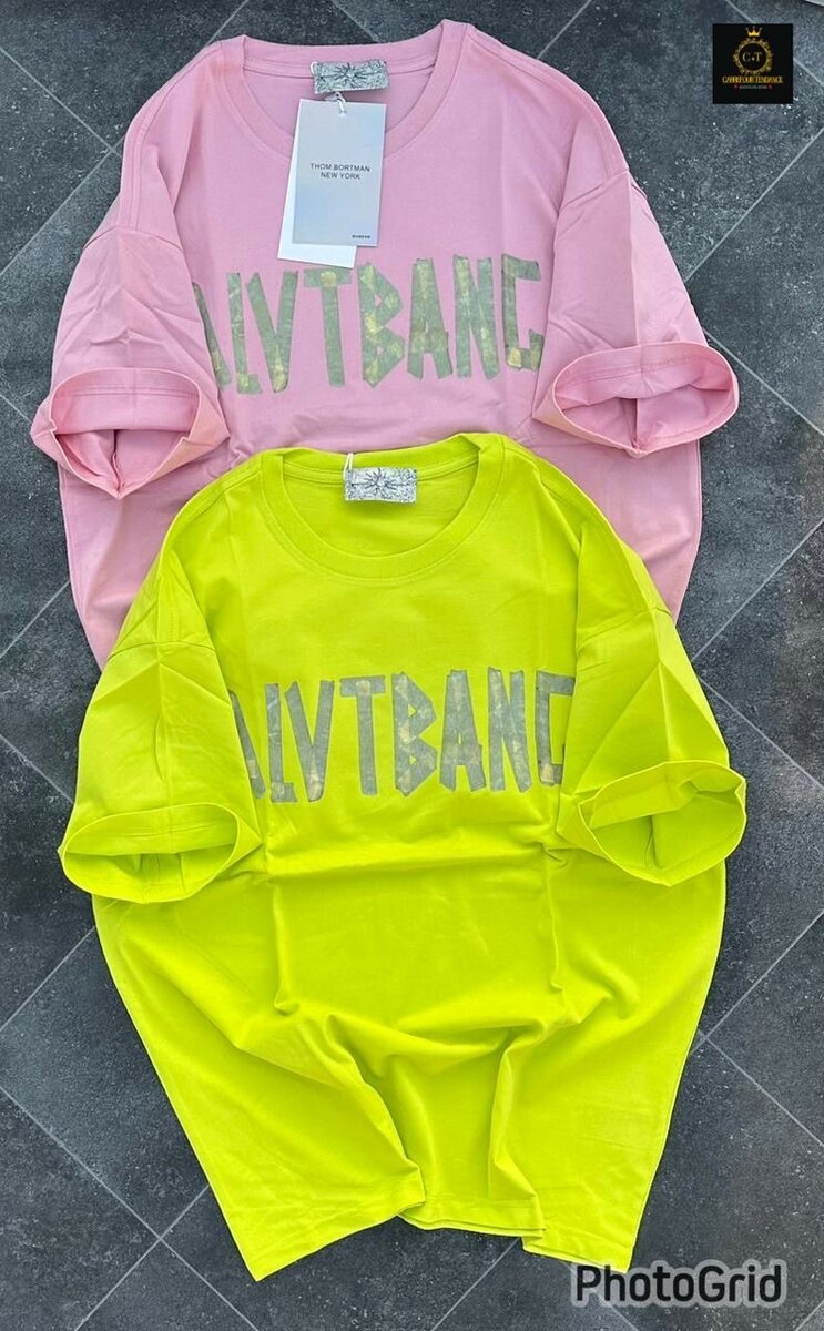 T-shirts en coton imprimé USA