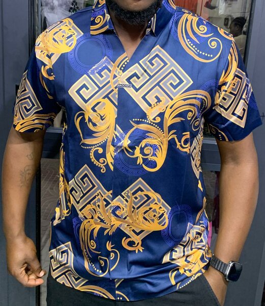 Chemise Imprimée Colorée Homme
