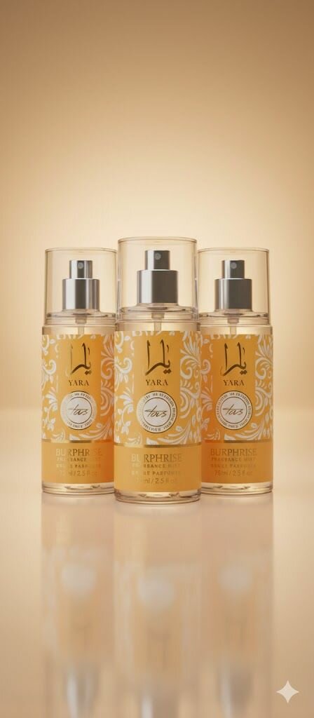 Spray parfum élégant YARA