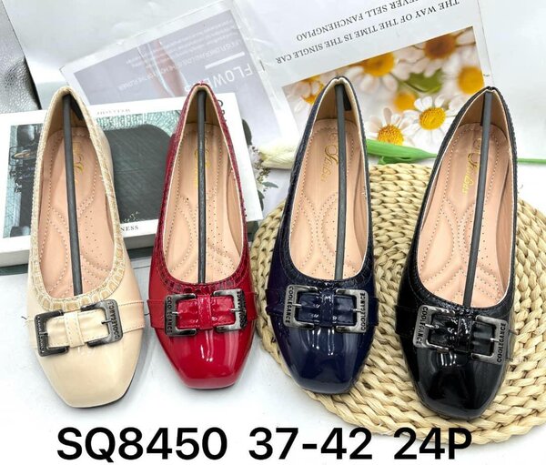 Ballerines élégantes à boucle