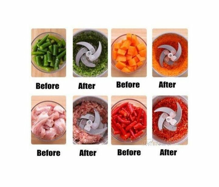 2L Hachoir électrique multifon