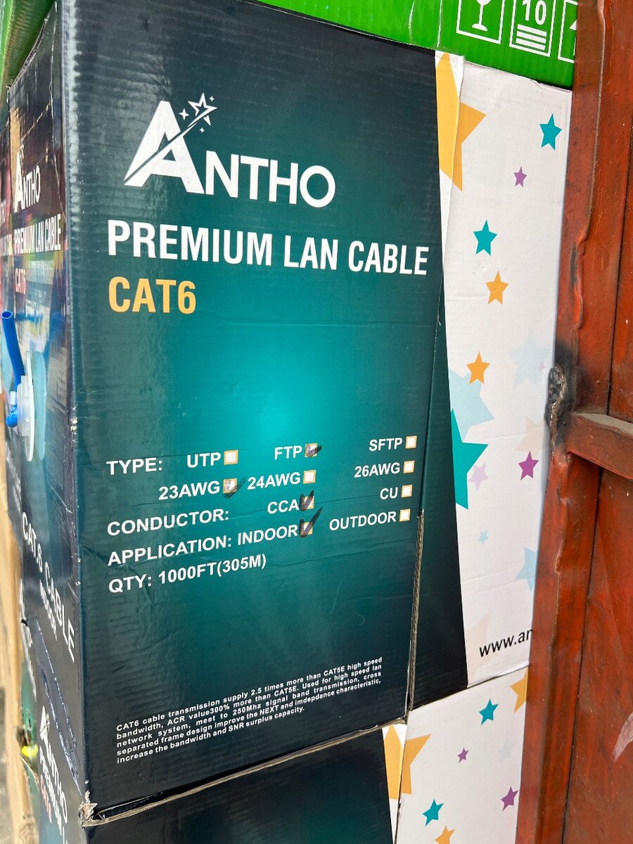 Câble  réseau catégorie 6