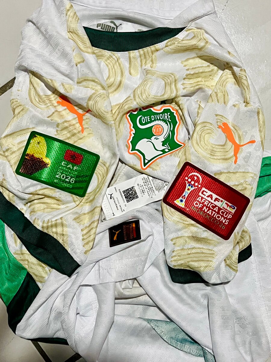 Maillot Côte d'Ivoire 2026