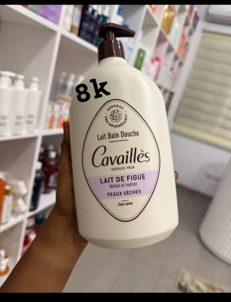 Cavaillès Lait de Figue Douche - Savon Liquide pour Peaux Sèches