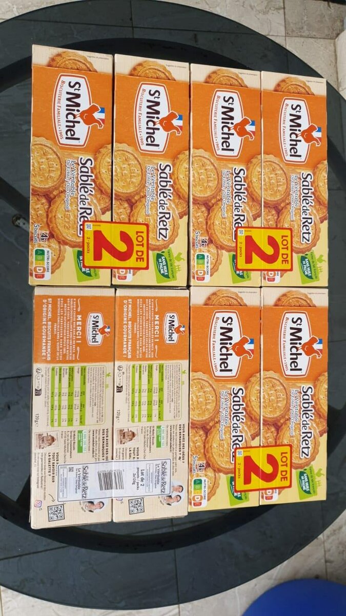 Biscuits Sablés St Michel