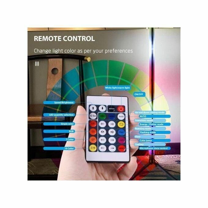 Lampe RGB avec Télécommande