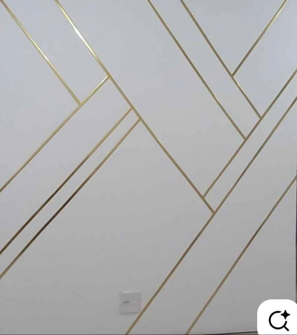 Bande décorative dorée 50 mett