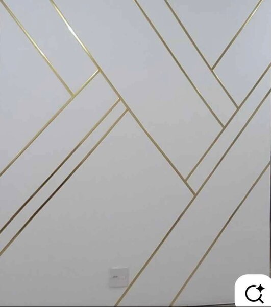 Bande décorative dorée 50 mett