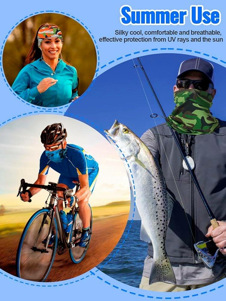 Écharpe multifonction UV pour sport