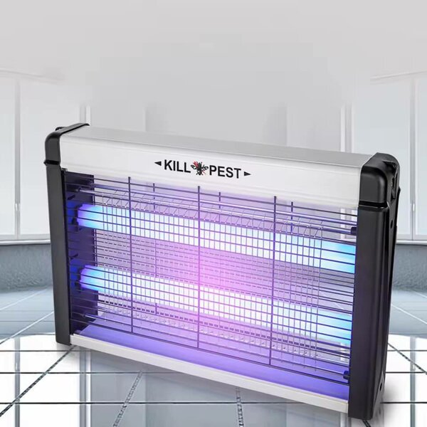 Lampe anti-moustiques, lampe antiparasitaire applicable