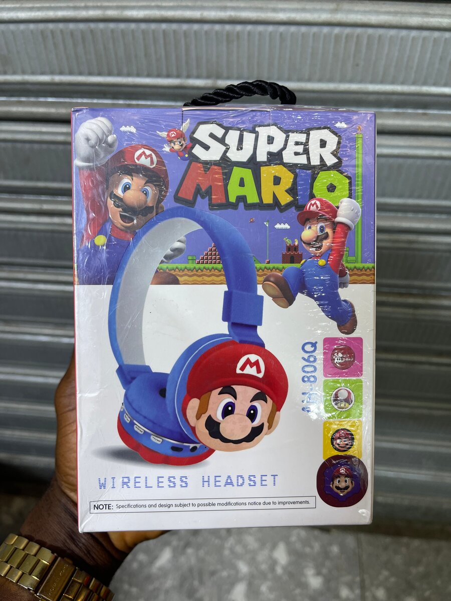 Super Mario Wireless Headset