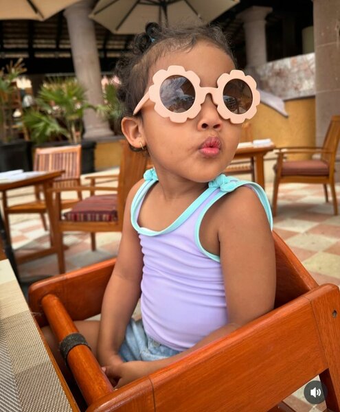 Flower Shaped kids sunglass