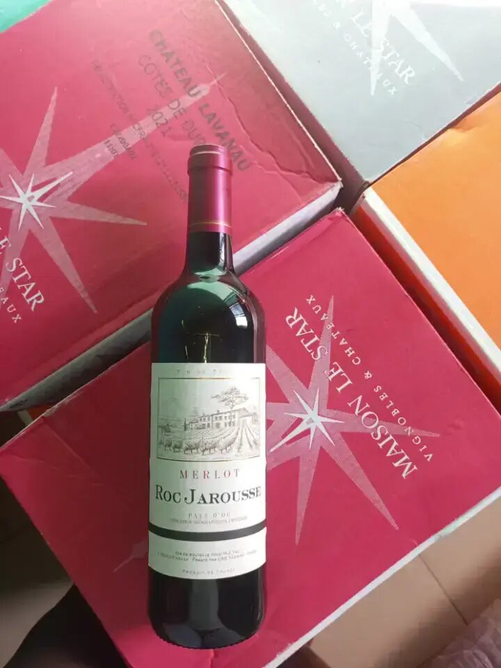 Vin Rouge Merlot Château
