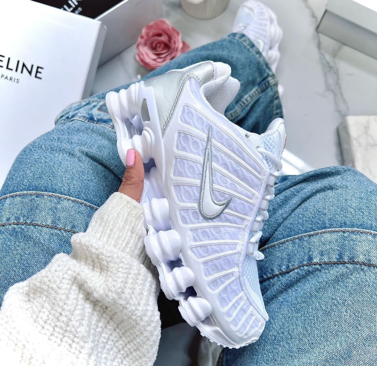 Baskets coussin d'air stylées