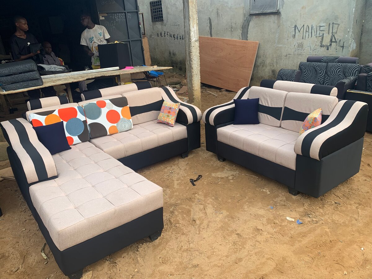 Canapé d'angle moderne