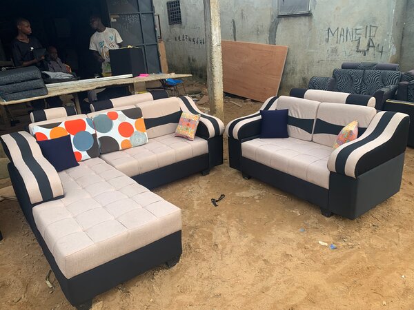 Canapé d'angle moderne