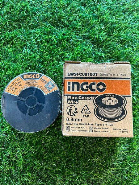 Fil à âme INGOO 0,8mm 1kg E71T-GS