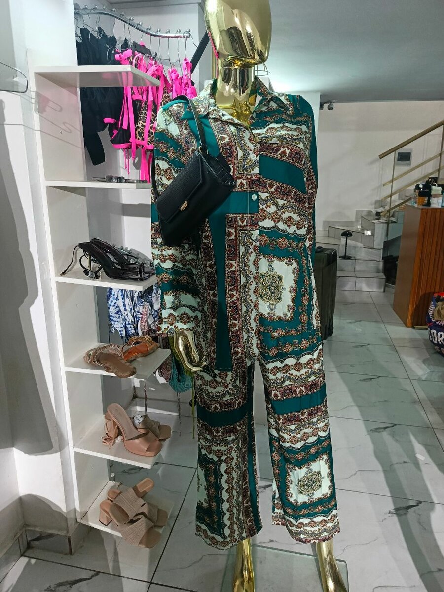 Ensemble féminin floral