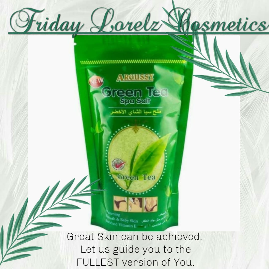 Argussy Green Tea Spa Salt 300g