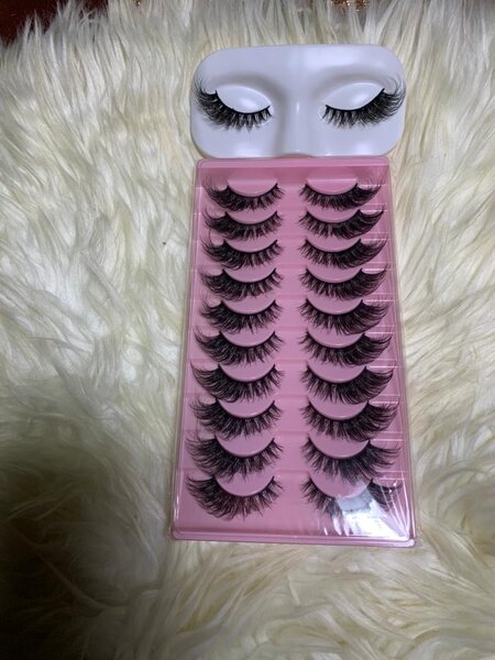 Cils Postiches Réutilisables - 10 Paires