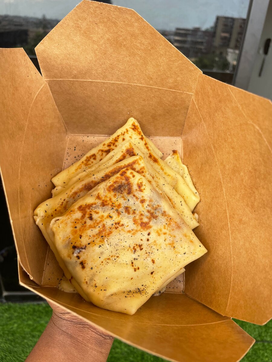 Crêpes jambon fromages