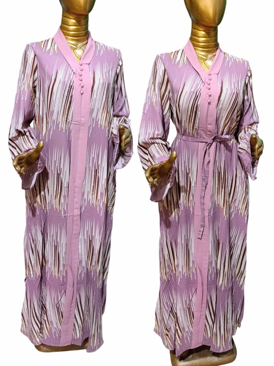 Robe élégante longue fluide