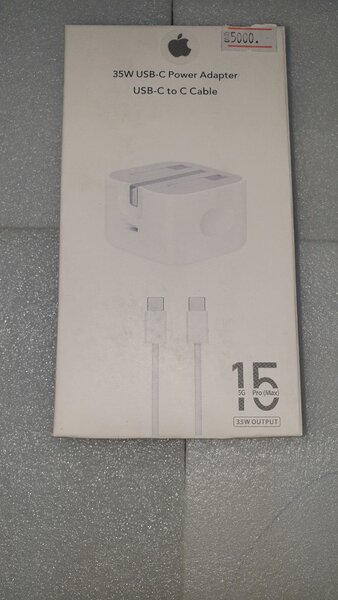 15 pro max charger 35 usb-c Power adapter apple