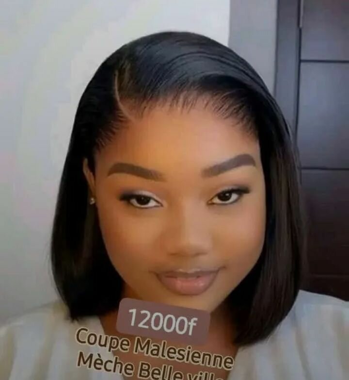 Perruque élégante courte