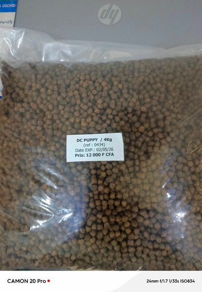 Croquettes chiot 4kg