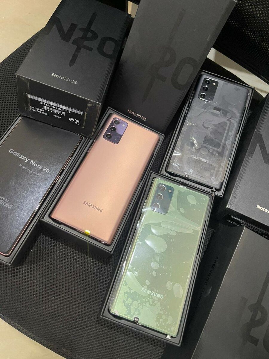 Galaxy note 20  5G 256gb in box fast internet speed 5000mAh