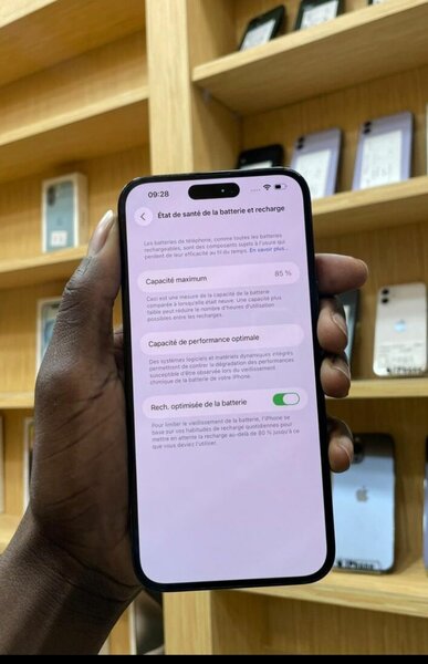 iPhone écran haute résolution