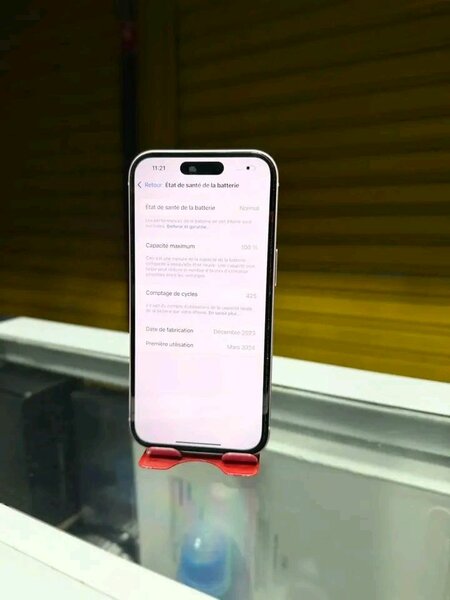 iPhone moderne et élégant