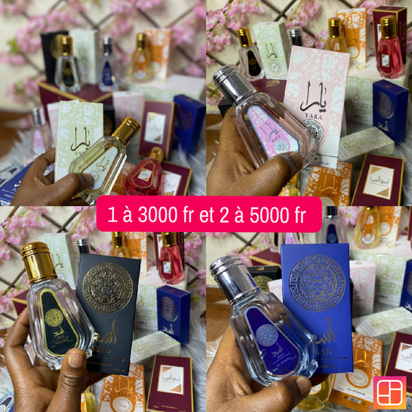 Déodorant Lattafa et Eau de  P