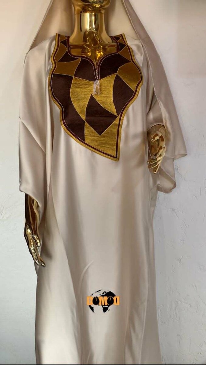 Embroidered Rich auntie bubu