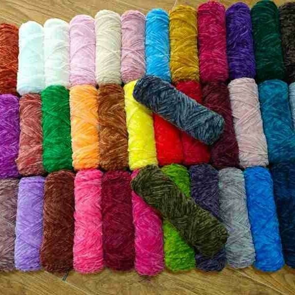 Fil Velou coloré doux