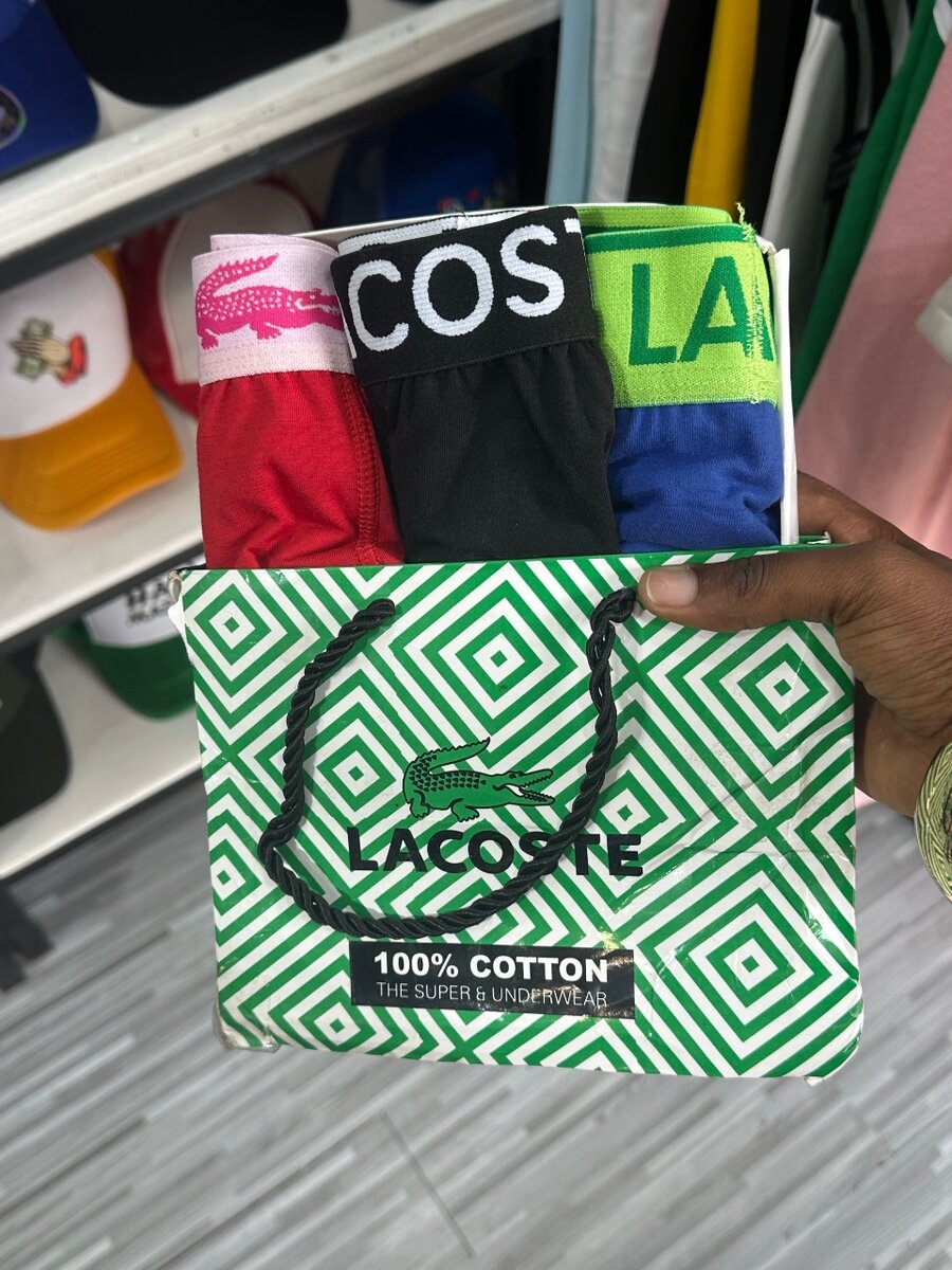 Men's Cotton Boxer Briefs Set