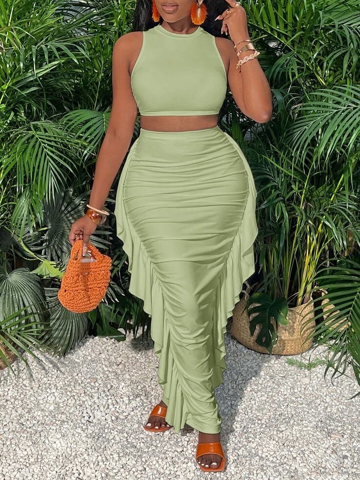 Robe élégante asymétrique