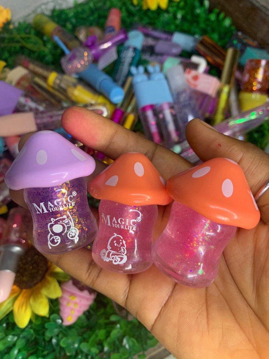 Gloss à lèvres fantaisie brillant