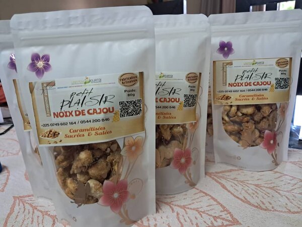 Cajou Caramélisées salees sucr