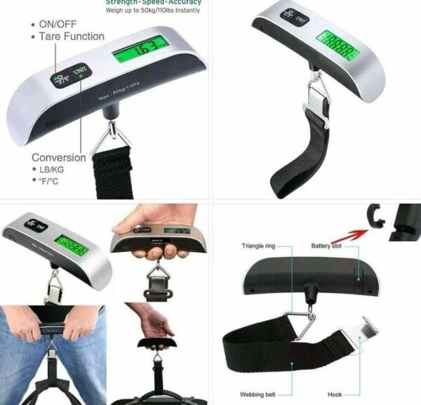 Balance numérique portable 50kg