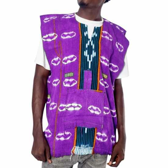 Poncho Africain en Coton